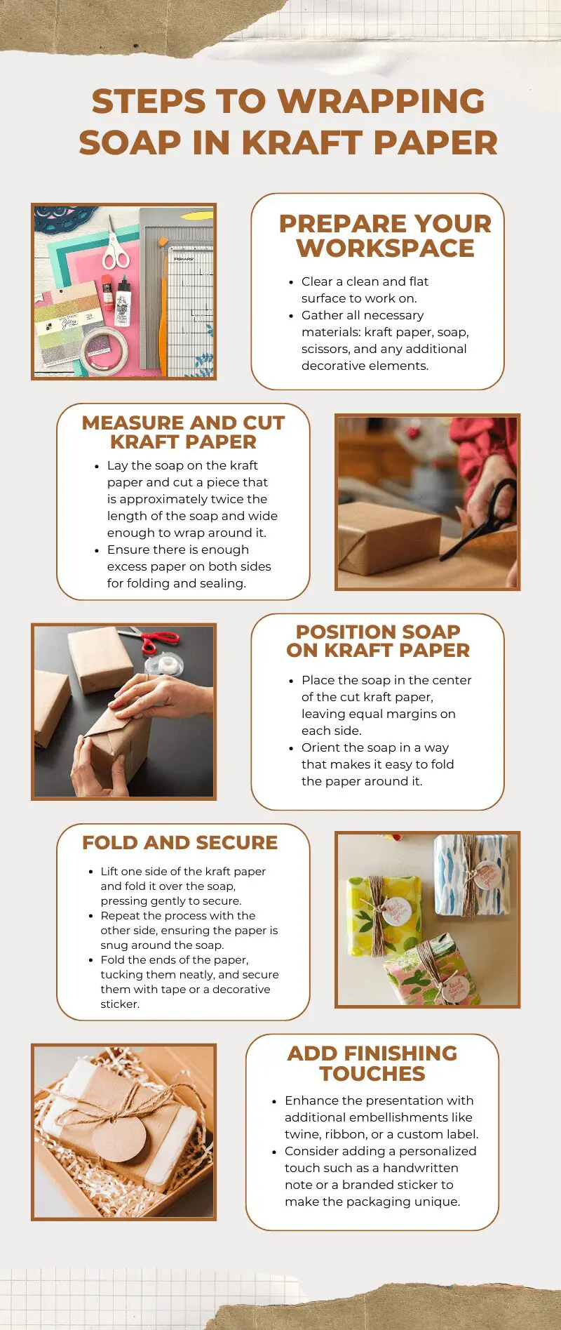 How To Wrap Soap In Kraft Paper? Just 7 DIY Steps
