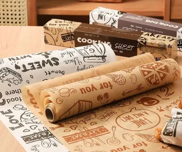 Custom Kraft Paper | Printed Brown Greaseproof Paper